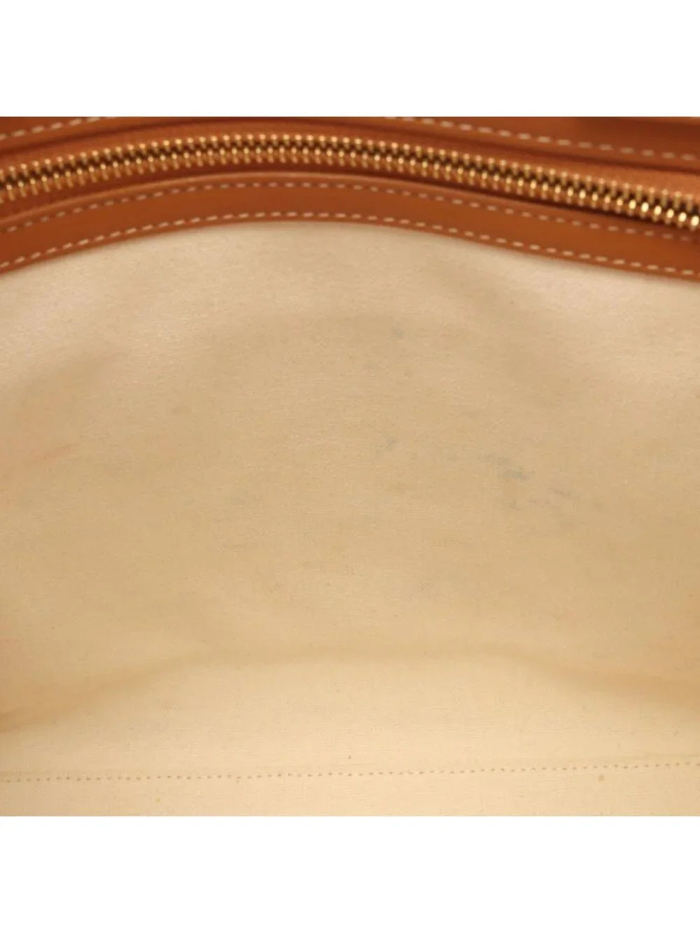 Celine Tote Small Vertical Cover 2-Way Natural Beige Canvas Leather